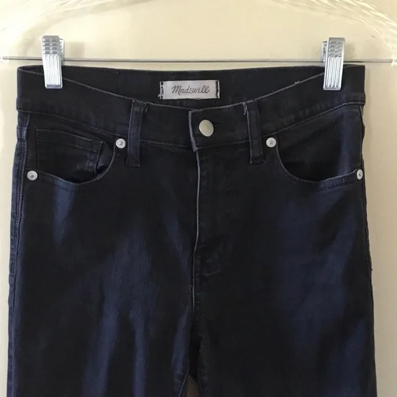 Madewell Black 9” High Riser Skinny Skinny Jeans - Picture 3 of 11